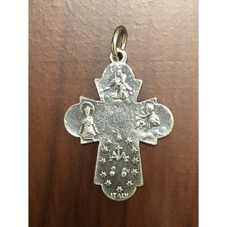 Bulk Silver Toned Four Way Cross