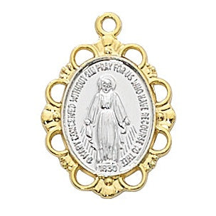 Two Tone Sterling Miraculous J