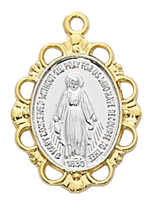 Two Tone Sterling Miraculous J
