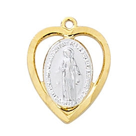 Two Tone Sterling Miraculous J