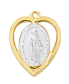 Two Tone Sterling Miraculous J