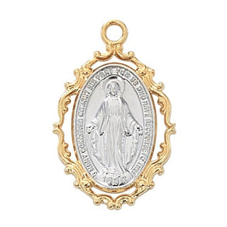 Two Tone Sterling Miraculous J