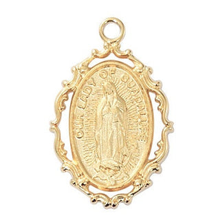 Gold Tone-plated Pewter Miraculous