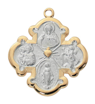 Two Tone Sterling 4Way J4