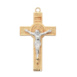 Two Tone Sterling Benedict Cross J