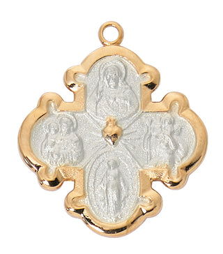 Rose Gold Sterling 4Way Pendant Jr