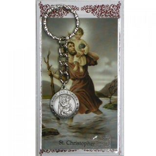 St. Christopher Keyring/Prayer Card