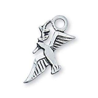 Sterling Silver Holy Spirit 18Sr with Chain"