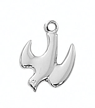 Sterling Silver Holy SpiritSr With Chain 