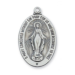 Sterling Silver Miraculous
