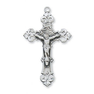 Sterling Silver Crucifix with 24-inch Chain