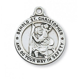 Sterling Silver Saint Christopher 