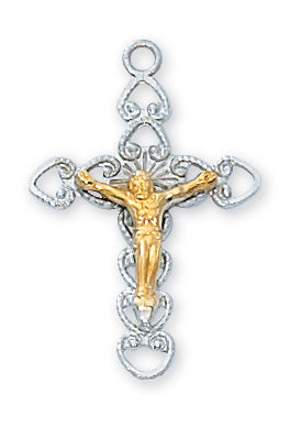 Sterling Silver Crucifix With Chain