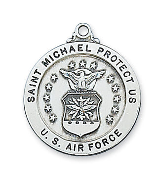 Sterling Silver Air Force Pendant