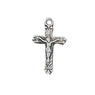 Sterling Silver Baby Crucifix 13 Bt"