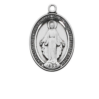 Sterling Silver Miraculous Pendant LMi
