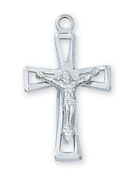 Sterling Silver Crucifix With Chain