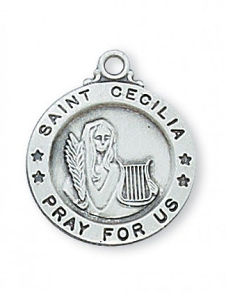 Sterling Silver Sml Saint Cecilia Chain