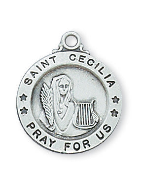 Sterling Silver Sml Saint Cecilia Chain