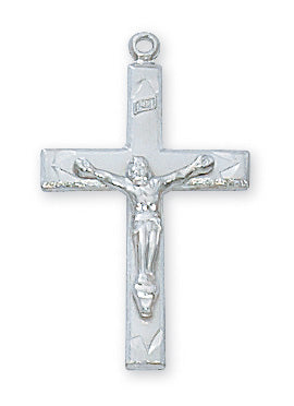 Sterling Silver Crucifix With Chain 