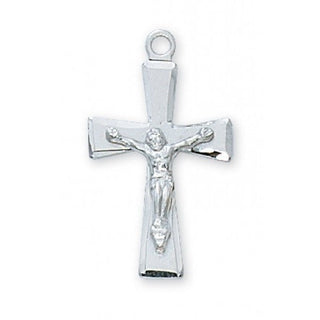 Sterling Silver Crucifix With Chain 