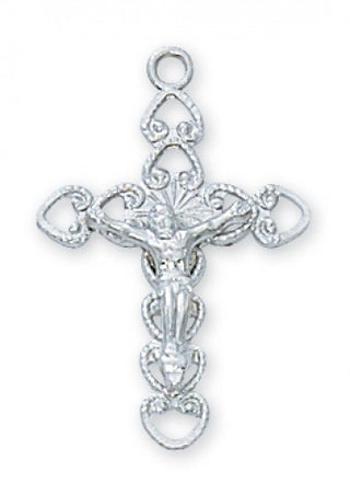 Sterling Silver Crucifix With Chain 4