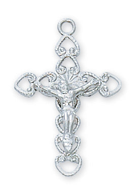 Sterling Silver Crucifix With Chain 4