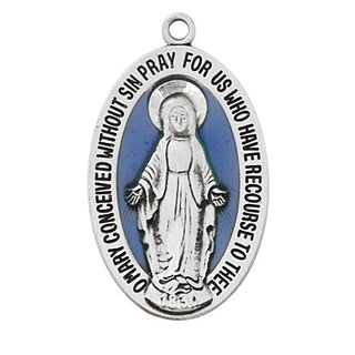 Sterling Miraculous Blue Epoxy L