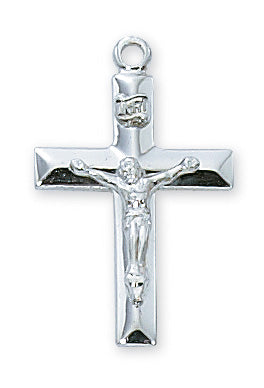 Sterling Silver Crucifix With Chain 