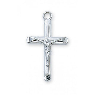 Sterling Silver Crucifix With Chain 