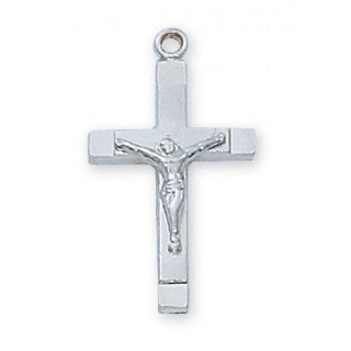 Sterling Silver Crucifix With Chain 