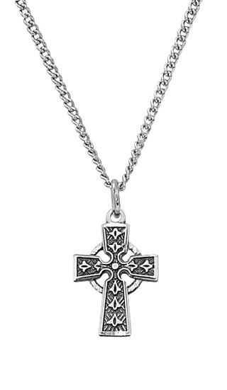 Sterling Celtic On 13" Chain