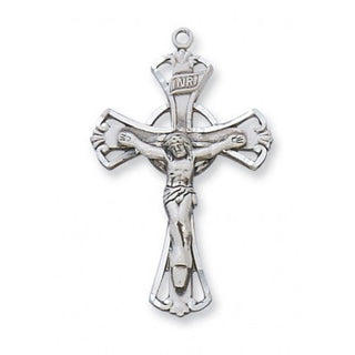 Sterling Silver Crucifix With Chain 