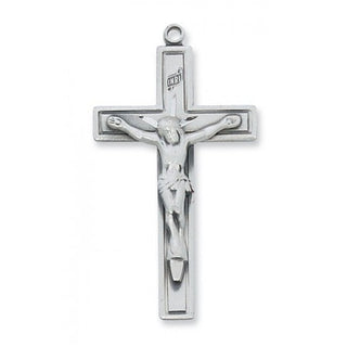 Sterling Silver Crucifix WithInch Chain 