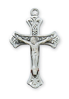 Sterling Silver Crucifix With Chain 