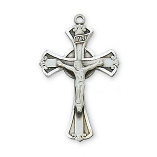 Sterling Silver Crucifix With Chain