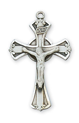 Sterling Silver Crucifix With Chain