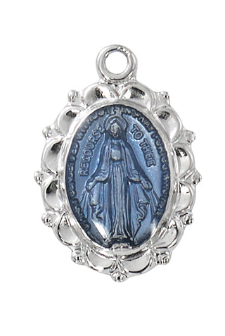 Sterling Silver Miraculous Medal L4