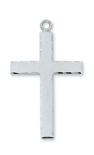 Sterling Silver Eng Lord Pray WithInch Chain