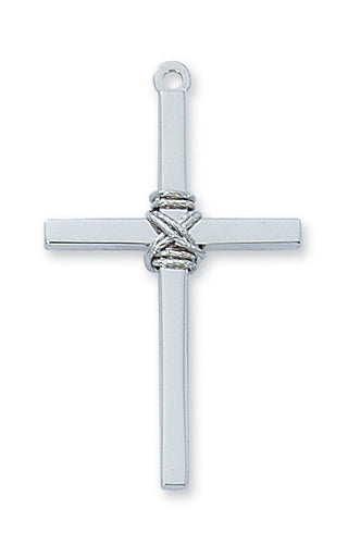 Sterling Silver Cross WithInch Chain