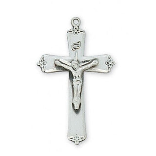 Sterling Silver Small Crucifix With Chain