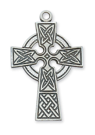 Sterling Silver Celtic CrossChain Box
