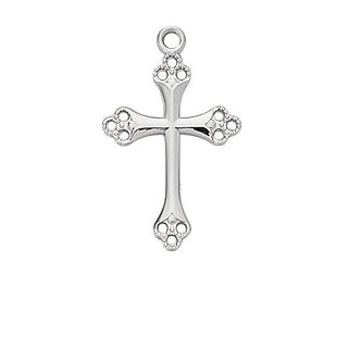 Sterling Silver Cross Pendant L4