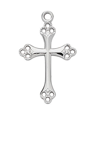 Sterling Silver Cross Pendant L4