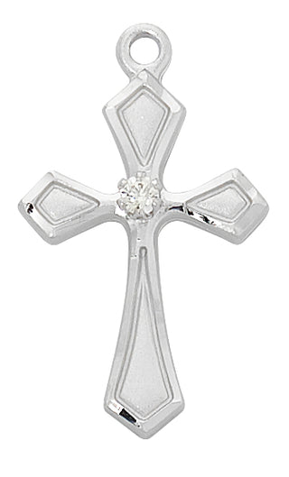 Sterling Silver Cross L4