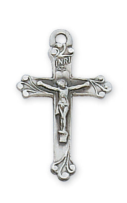 Sterling Silver Crucifix With Chain