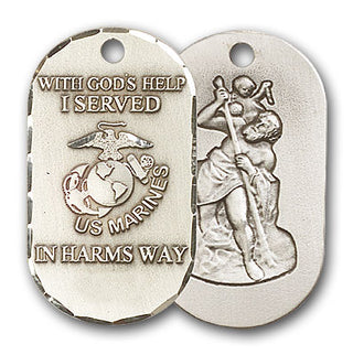 Sterling Silver Marines Pendant