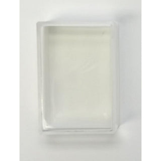 24-pack - 2-1/2 x 2 x 1 inch Clear Top Box. Made in Italy.