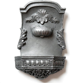 Jaimy Seashell Fountain - 28.5-inch — Antique Silver finish