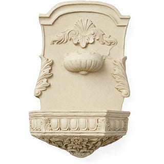 Jaimy Seashell Fountain - 28.5-inch — Antique White finish